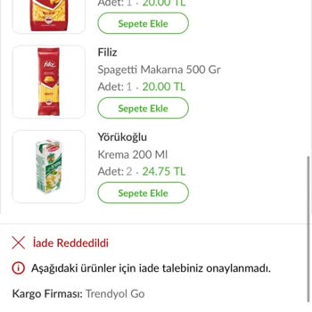 Eksik Ürün ve Yetersiz Müşteri Hizmeti