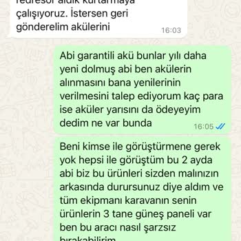 Venta Enerji'nin İlgisizliği ve Sorunlu Ürünler