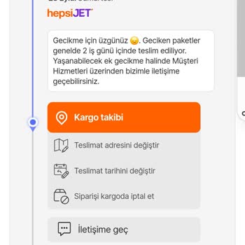 Teslimat Gecikmesi ve Kargo Sorunları
