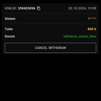 Psvbet Çekim Talebimi Askıya Alıp Bakiyemi Sıfırladı
