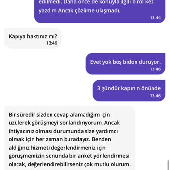 Getir Su Siparişim Teslim Edilmedi ve İade Alamadım