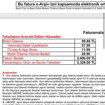 Vodafone'dan Bilgilendirme Eksikliği ve İade Talepleri
