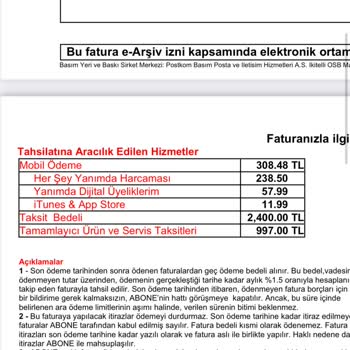 Vodafone'dan Bilgilendirme Eksikliği ve İade Talepleri