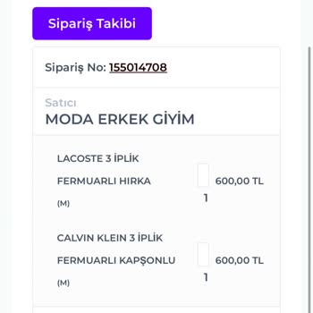 Moda Wear Lekeli Ürün Ve İlgisiz Müşteri Hizmetleri!