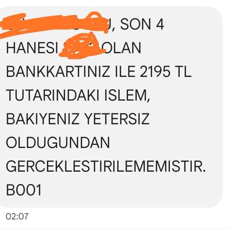 İzinsiz Para Çekimi ve Yetersiz Bilgilendirme