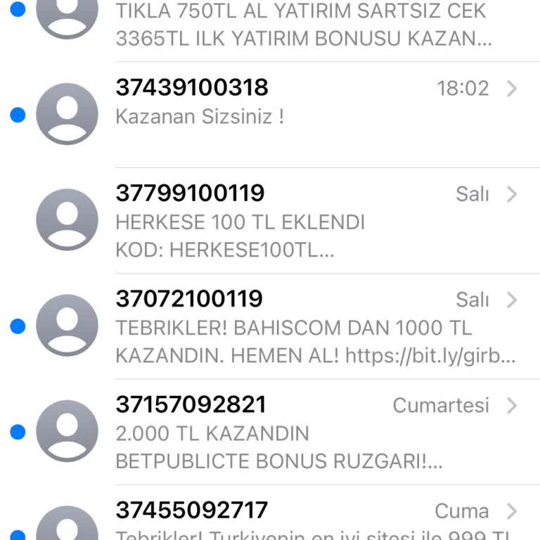 Vodafone'un Mesaj Kabusu