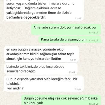 Trendyol'dan Alınan Kusurlu Ürün ve İade Sürecindeki Sorunlar