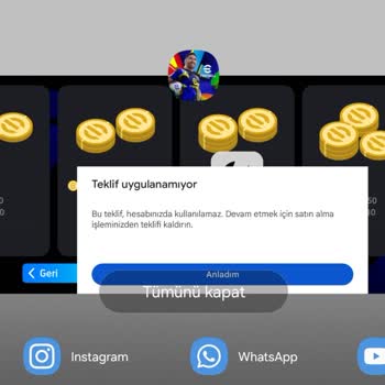 Play Store İndirim Hatası ve Kart Sorunu