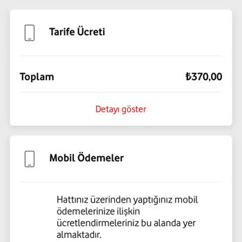 Vodafone Yanlış Yansıtılan Mobil Ödeme Ücretleri Ve Çözülmeyen Müşteri Hizmetleri Sorunu