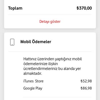 Vodafone Yanlış Yansıtılan Mobil Ödeme Ücretleri Ve Çözülmeyen Müşteri Hizmetleri Sorunu