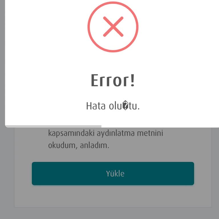 Bireysel Emeklilik Ayrılma Formu Yükleme Sorunu