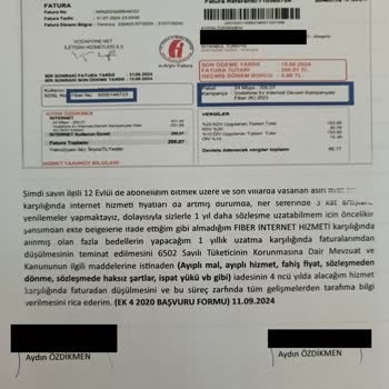 Yanlış Faturalandırma ve Altyapı Sorunu