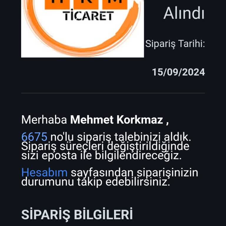 19 Gündür Teslim Edilmeyen Sipariş ve İletişim Sorunu