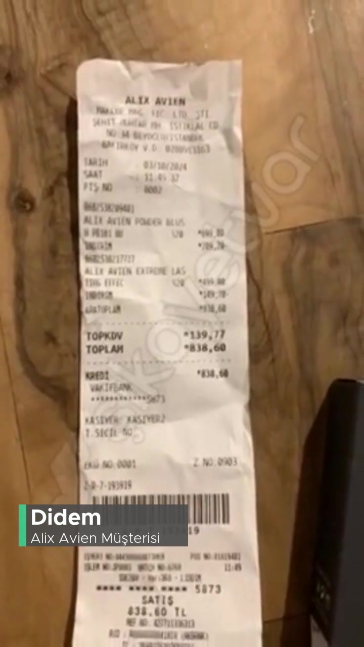 Alix Avien Parçalanmış Allık Satıldı! videonun kapak resmi