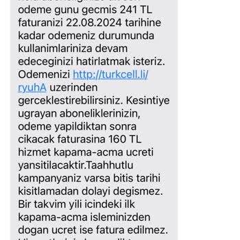 Taahhüt Bilgilendirmesi Eksikliği ve Fatura Şoku
