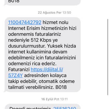 Taahhüt Bilgilendirmesi Eksikliği ve Fatura Şoku