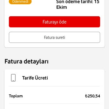 Yanlış Fatura Ekstra Ücretlerle Şişirilmiş