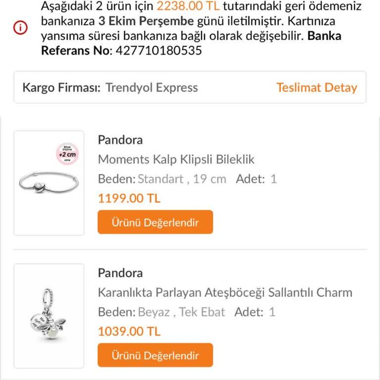 Trendyol'dan Alınan Ürünlerin İade Sorunu