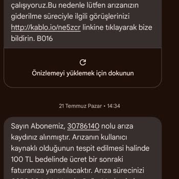 Sürekli Kesilen İnternet ve İlgisiz Müşteri Hizmetleri