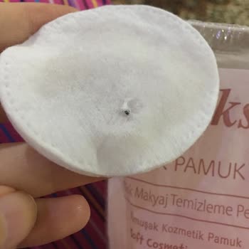 Disk Pamukta Şok Edici Yabancı Madde