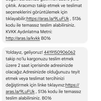 Aras Kargo'nun Teslimat Sorunları