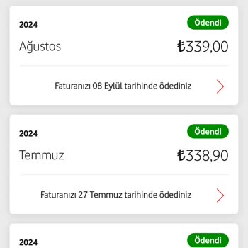 Vodafone Fatura Artışları ve Yüksek Tarifelerden Şikayet