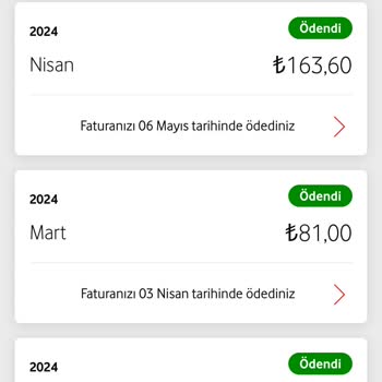 Vodafone Fatura Artışları ve Yüksek Tarifelerden Şikayet