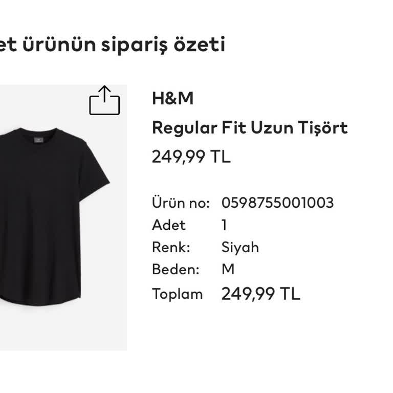 H&M Sitesinden Aldığım Ürün Farklı Geldi!