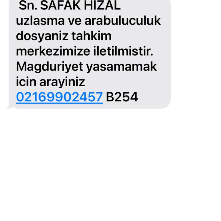 Yanıltıcı Mesaj ve Asılsız Suçlama