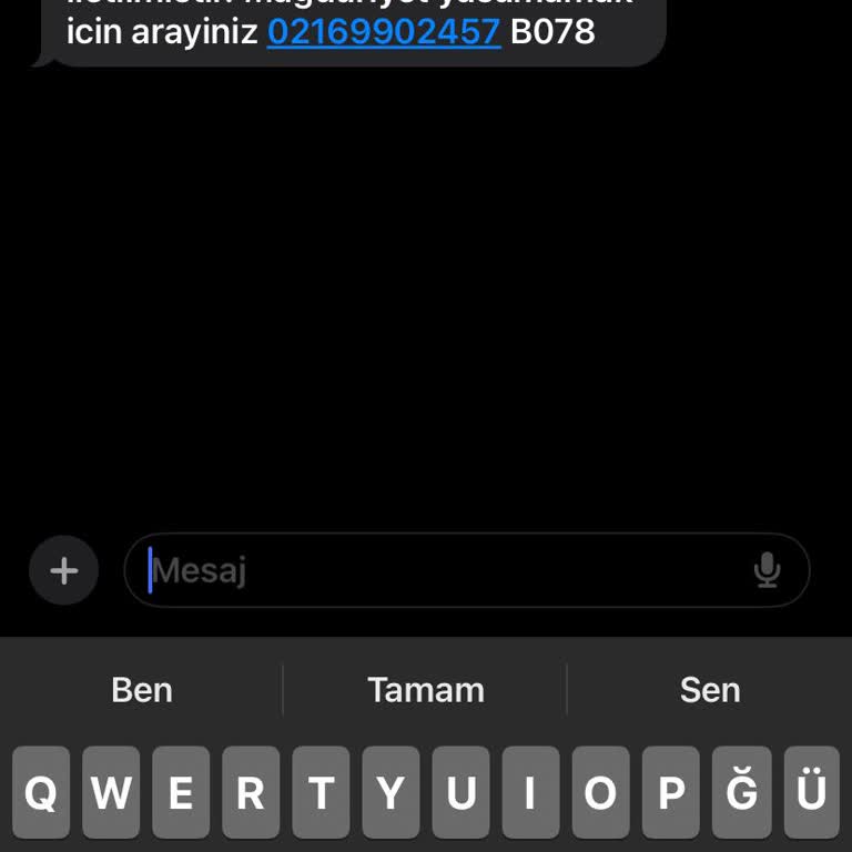 Asılsız Hukuki Tehdit Mesajı