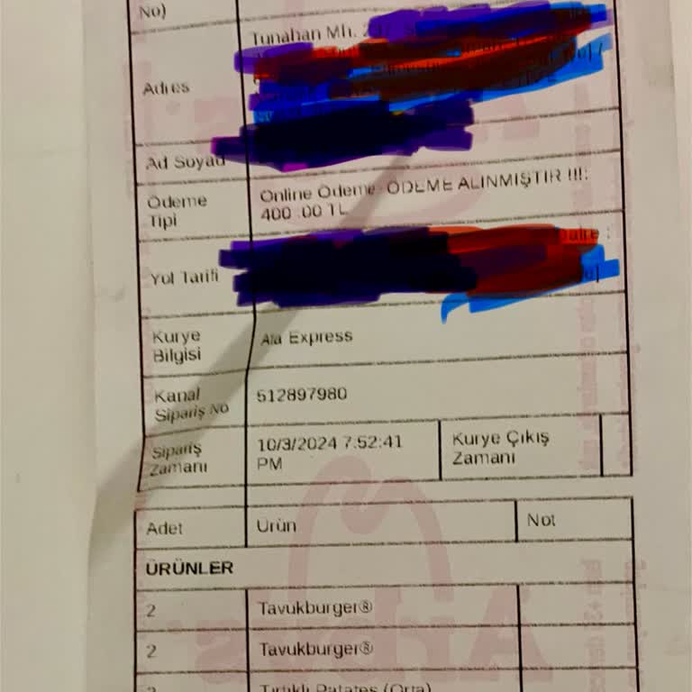 Soğuk Yemek ve Geciken Teslimat