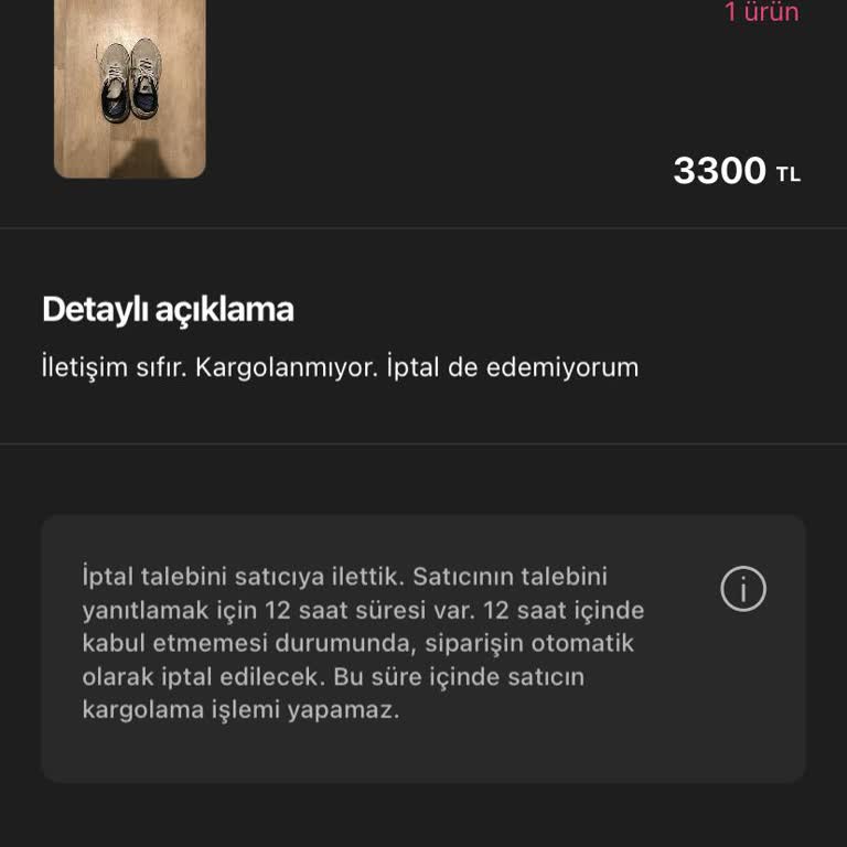 Kargolanmayan Ürünler ve İade Sorunu