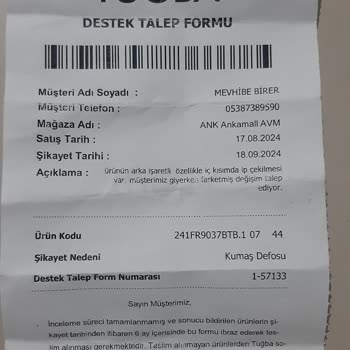 Kusurlu Ürün ve Yetersiz Müşteri Hizmetleri