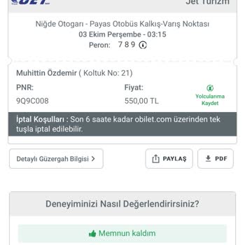 Jet Turizm'in Yanıltıcı Saatler ve Uzayan Yolculuk