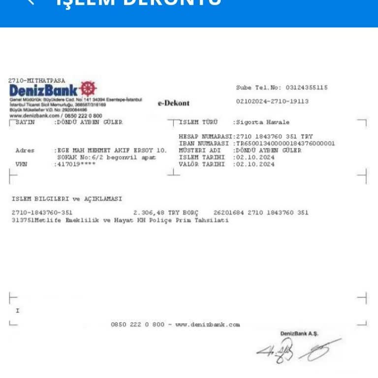 Onaysız Kesinti ve İade Talebi