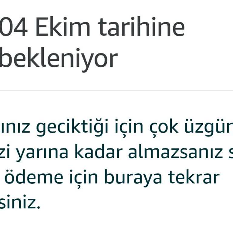 Amazon Teslimat Sorunları ve Aras Kargo'nun Etkisi