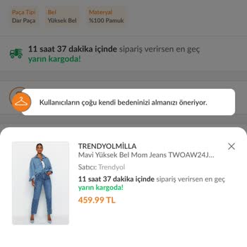 Kusurlu Pantolon ve Stokta Var Görünen Ürün İçin İade Sorunu