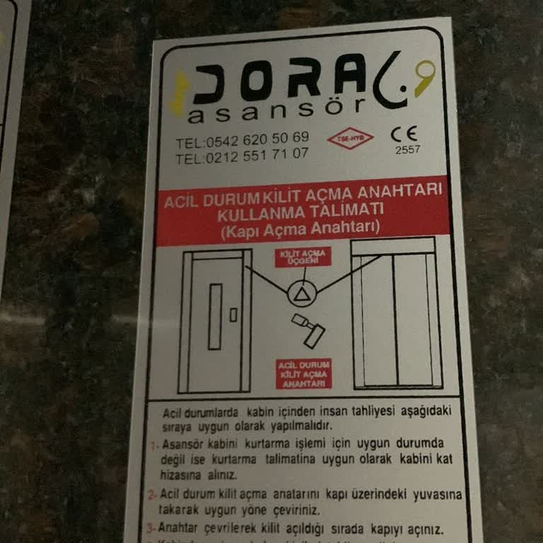 Dora Asansör Periyodik Bakım Yaptırmamıza Rağmen Hizmet Alamıyoruz
