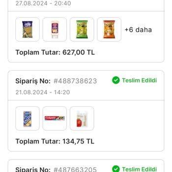 Migros Sanal Market Alışverişinde İade Sorunu