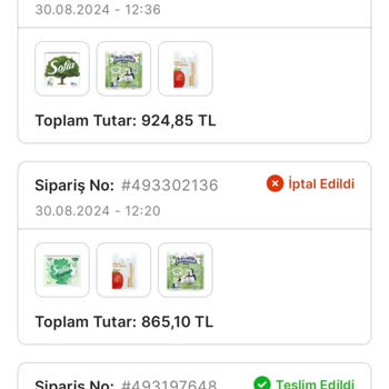 Migros Sanal Market Alışverişinde İade Sorunu
