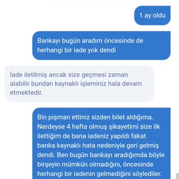 Geciken Para İadesi ve Yanıltıcı Bilgilendirme