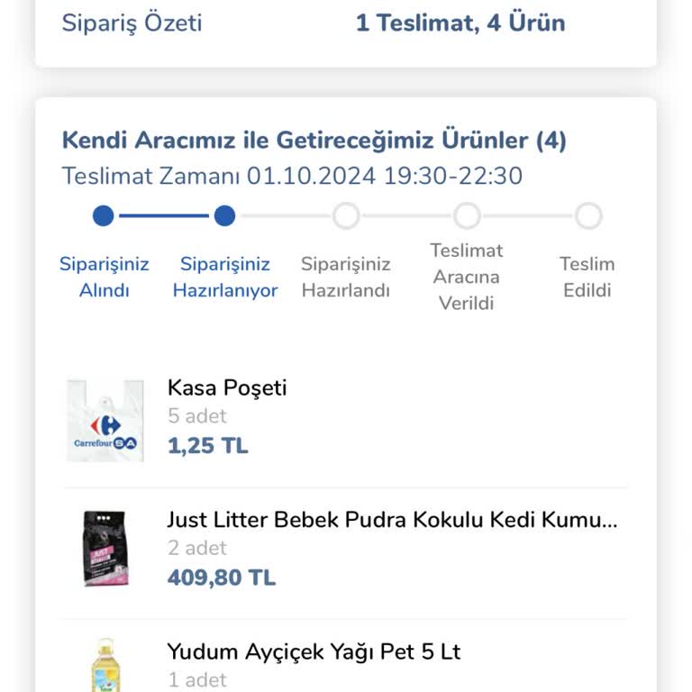 Carrefour SA Teslimat Sorunları Ve İletişim Eksikliği