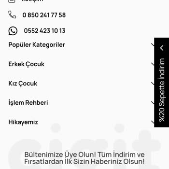 Cigit Mağazasında Sipariş İptal Sorunu