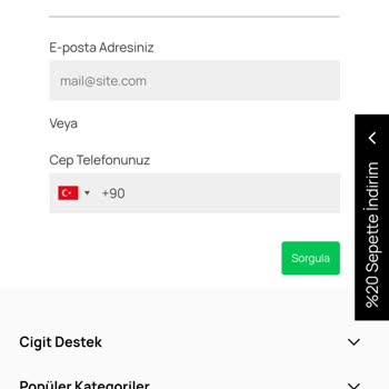 Cigit Mağazasında Sipariş İptal Sorunu