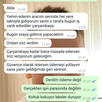 Koltuk Yıkama Hizmetinde Hayal Kırıklığı