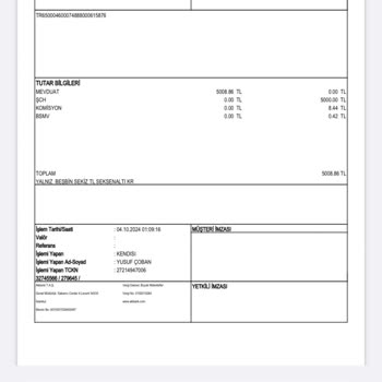 Yanıltıcı Bakiye Yatırma Talebi ve İletişim Sorunları