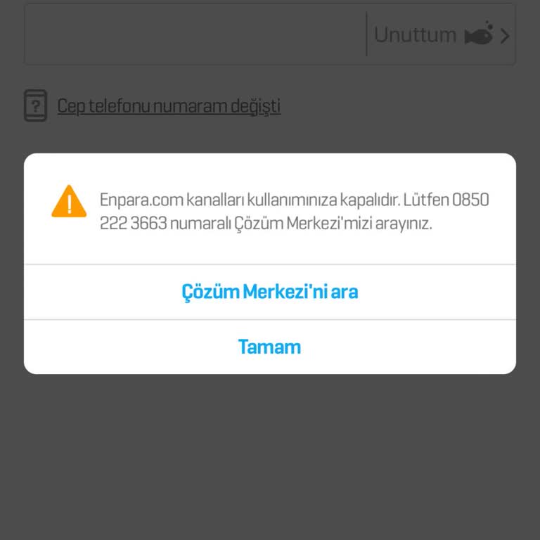Enpara Hesap Blokesi Nedeniyle Mağduriyet ve İletişim Sorunu