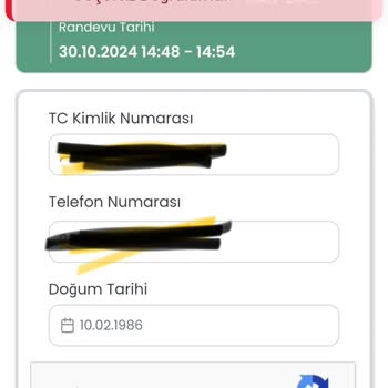 Randevu Alımında Yazılım Kaynaklı Sorunlar