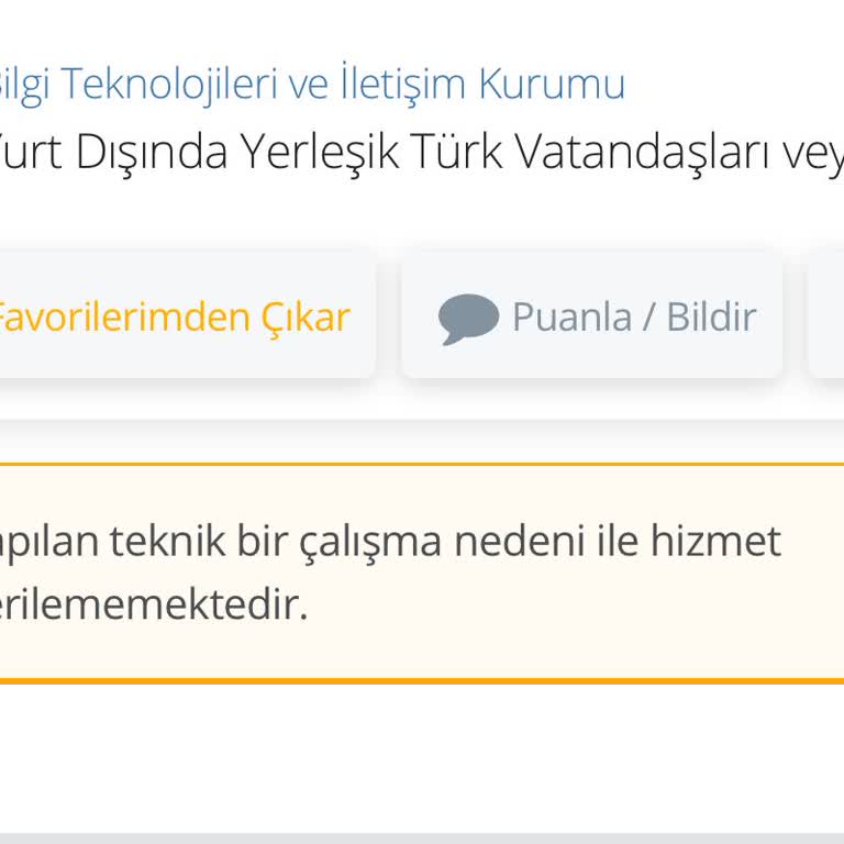 E-Devlet | Turkiye.gov.tr IMEI Kaydı Sorunu Nedeniyle Mağduriyet Yaşıyorum