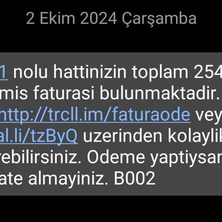 Yanlış Bilgilendirme ve Beklenmedik Fatura Şoku